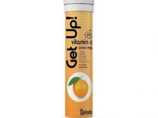 UPLAB Get Up Vitamin C 1000mg Πορτοκάλι 20 αναβράζοντα δισκία