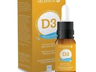 HELENVITA Vitamin D3 Drops 400iu Λεμόνι 20ml