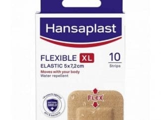 HANSAPLAST Flexible XL Strips Ελαστικά Επιθέματα 10 Τεμάχια