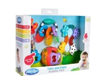 PLAYGRO Twist Αnd Chew Activity Με 4 Αναπτυξιακά Παιχνίδια 6m+