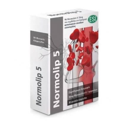 ESI Normolip 5 Συμπλήρωμα Διατροφής Χοληστερόλης 24 Δισκία