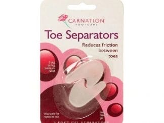 VICAN Carnation Gel Toe Separators 2 τεμάχια