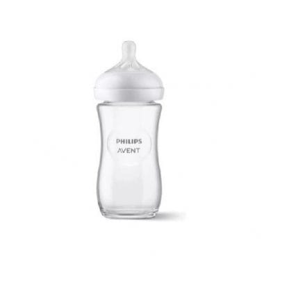 PHILIPS Avent Μπιμπερό Natural Response 1m+ 240ml Γυάλινο