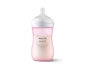 PHILIPS Avent Μπιμπερό Natural Response 1m+ SCY903/11 260ml Ροζ