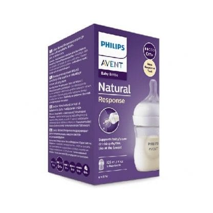 PHILIPS Πλαστικό Μπιμπερό Natural Response 0m+ 125ml
