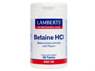 LAMBERTS Betaine HCI 324mg 180tabs