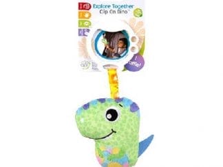 PLAYGRO Explore Together Clip On Dino Αισθητηριακό Παιχνίδι 0m+ 1 Τεμάχιο