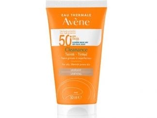 AVENE Eau Thermale Cleanance Αντηλιακή Κρέμα Προσώπου SPF50 με Χρώμα 50ml