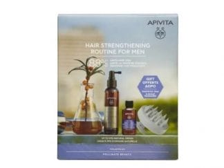 APIVITA Promo Tonic Hair Loss Lotion 150ml & Men's Tonic Shampoo 75ml & Scalp Massager 1 Τεμάχιο