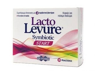 UNI-PHARMA Lacto Levure Symbiotic Συμπληρώματα Για Παιδιά 20 Τεμάχια