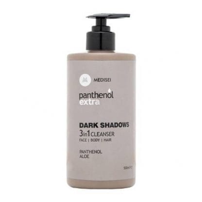 MEDISEI PanthenolExtra 3in1Dark Shadows Ανδρικό Αφρόλουτρο Και Σαμπουάν 500ml