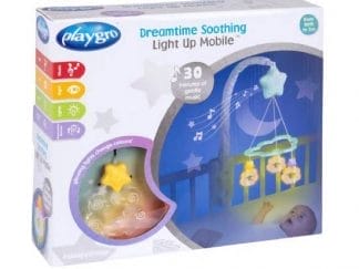 PLAYGRO Dreamtime Soothing Light Up Mobile Περιστρεφόμενο Παιχνίδι Ύπνου 0-5m 1 Τεμάχιο