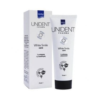 INTERMED UNIDENT White Smile Για Ενίσχυση Της Λευκότητας Των Δοντιών 75ml