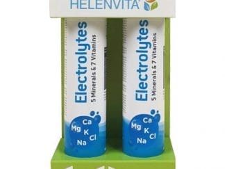 HELENVITA Electrolytes Mε 5 Μέταλλα & 7 Βιταμίνες 2x20 Αναβράζοντα