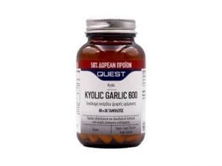 QUEST Kyolic Garlic 600 mg 60+30 Ταμπλέτες