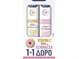 QUEST Promo Vitamin C 1000mg With Rutin & Echinacea  1+1
