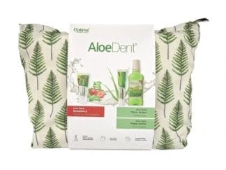 OPTIMA AloeDent Refresh & Protect Strawberry Children's Toothpaste 50ml & Triple Action Toothpaste 100ml & Triple Action Mouthwash 250ml