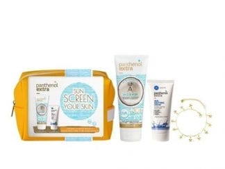 MEDISEI Panthenol Extra Sun Screen your skin Sun Care Face-Body SPF30 200ml & Panthenol Extra Skin Soothing cream 100ml & Αλυσίδα Ποδιού