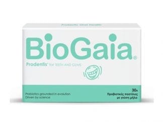 BIOGAIA Prodentis Προβιοτικές Παστίλιες Με Γεύση Μήλο 30 Παστίλιες