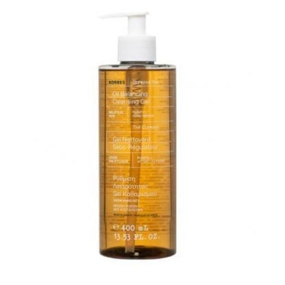 KORRES Olympus Tea Oil Balancing Cleansing Gel για Ρύθμισης της Λιπαρότητας 400ml