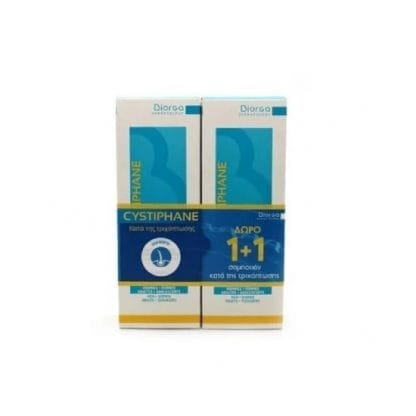 BAILLEULCystiphane Σαμπουάν Κατά Της Τριχόπτωσης 200ml 1+1