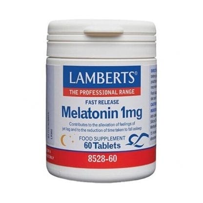 LAMBERTS Melatonin 1mg Συμπλήρωμα Για Τον Ύπνο 60 Ταμπλέτες