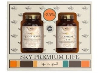 SKY PREMIUM Queen Venus Για Την Γυναίκα 60 Κάψουλες & L-Cysteine Vitamin C & B6 Για Τον Μεταβολισμό Των Πρωτεϊνών 60 Κάψουλες