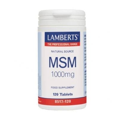 LAMBERTS MSM 1000mg 120 Ταμπλέτες