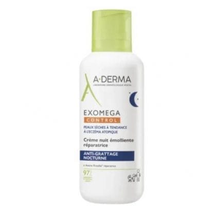 A-DERMA Exomega Control Repairing Emollient Night Cream 400ml