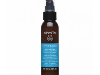 APIVITA Hydration Moisturizing Leave In Conditioner Κρέμα Μαλλιών Ενυδάτωσης Χωρίς Ξέβγαλμα 100ml