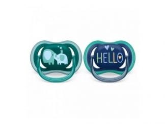 AVENT Philips Ultra Air Ορθοδοντική Πιπίλα Σιλικόνης 18m+ 2 Τεμάχια