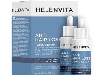 HELENVITA Anti Hair Loss Tonic Serum Τονωτικός Ορός Μαλλιών 2x30ml
