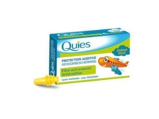 QUIES EarPlanes Earplugs Enfant Kids 1 Ζεύγος