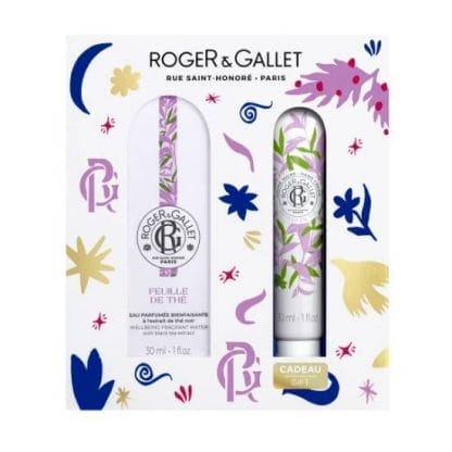 ROGER & GALLET Feuille De The Eau Parfumee Bienfaisante 30ml & Κρέμα Χεριών 30ml