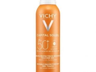 VICHY Capital Soleil Invisible Protective Mist Ενυδατικό Αόρατο Αντηλιακό Mist SPF50+ 200ml