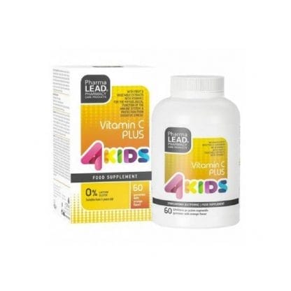 PHARMALEAD 4Kids Vitamin C Plus 60 Ζελεδάκια