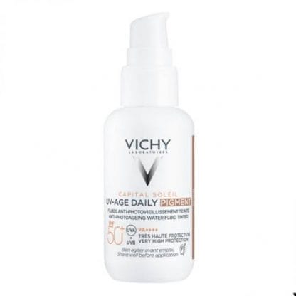 VICHY Capital Soleil UV-AGE Daily Pigment Medium Αντηλιακό Προσώπου με Χρώμα SPF50+ 40ml