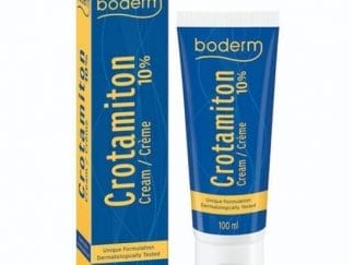 BODERM Crotamiton 10% Body Cream Αντισηπτική Κρέμα Σώματος 100ml