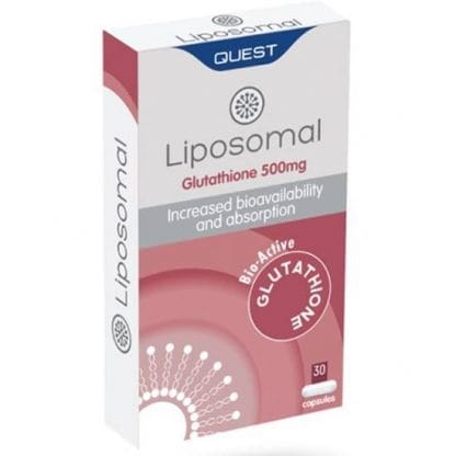 QUEST Liposomal Glutathione 500mg 30 Κάψουλες