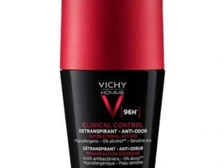 VICHY Homme Clinical Control Anti Odor Αποσμητικό 96h Σε Roll-On 50ml