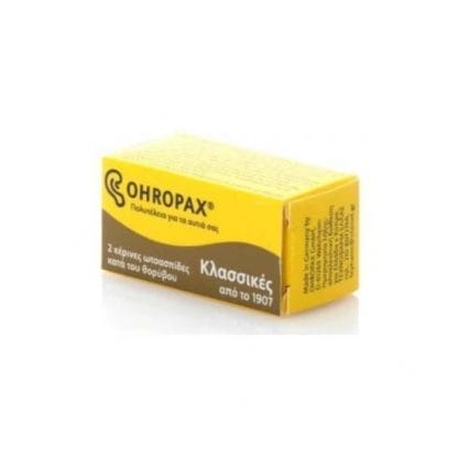 OHROPAX Classic Wax 2 Τεμάχια