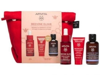 APIVITA Beevine Elixir Νεσεσέρ Περιποίησης Για Αντιγήρανση Ενυδάτωση & Σύσφιξη 4 Τεμάχια