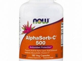 NOW FOODS AlphaSorb-C 500 180 Φυτικές Κάψουλες