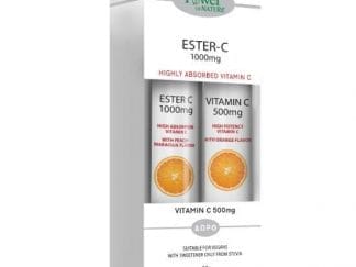POWER HEALTH Ester C 1000mg & Vitamin C 500mg 20 Αναβράζοντα Δισκία