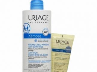 URIAGE Xemose Anti-Itch Soothing Oil Balm 500ml & Cleansing Soothing Oil 50ml