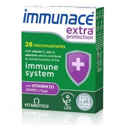 VITABIOTICS Immunace Extra Protection 30 Ταμπλέτες