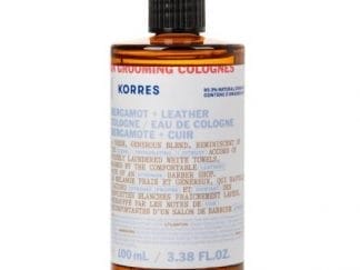 KORRES Athenian Grooming Colognes Bergamot & Leather 100ml