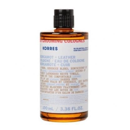 KORRES Athenian Grooming Colognes Bergamot & Leather 100ml