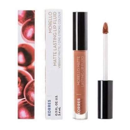 KORRES Morello Matte Lasting Lip Fluid Νο 07 Tinted Nude 3,4ml
