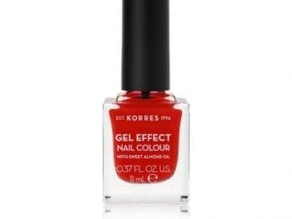 KORRES Gel Effect Nail Colour 48 Coral Red 11ml
